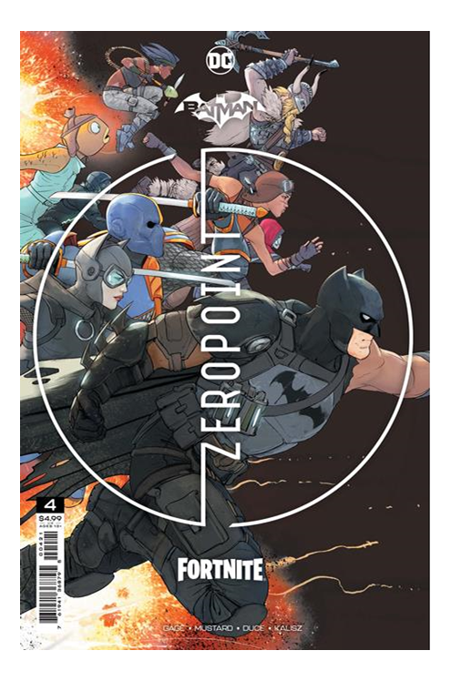 BATMAN FORTNITE ZERO POINT #4 SECOND PRINTING