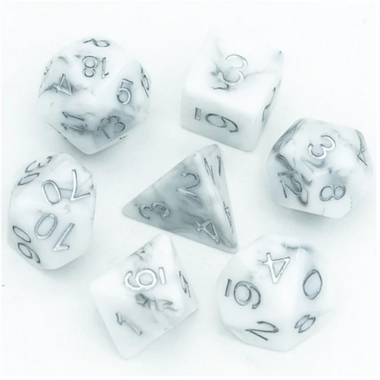 BLACK STONE RPG DICE SET