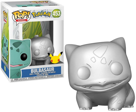 Funko Pop! Games Pokemon Bulbasaur Metallic Figure #453