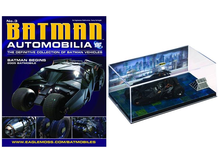 Batman Automobilia Collection - No.3 Batmobile Tumbler (Batman Begins)