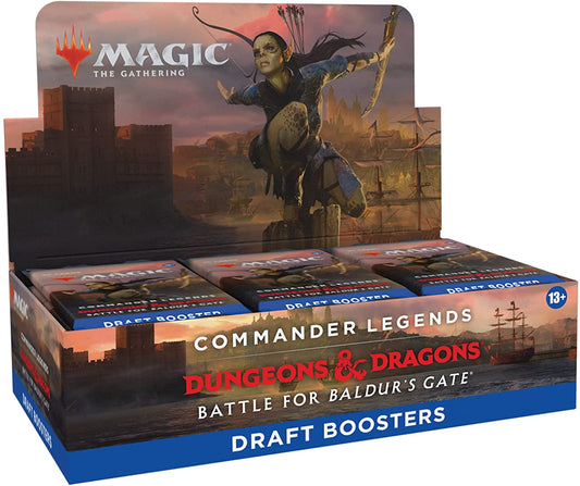 COMMANDER LEGENDS: BATTLE FOR BALDUR'S GATE Draft Booster Box