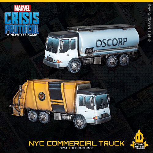 Marvel - Crisis Protocol: NYC COMMERCIAL TRUCK TERRAIN PACK