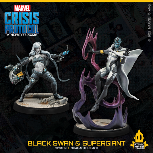 Marvel Crisis Protocol - BLACK SWAN & SUPERGIANT
