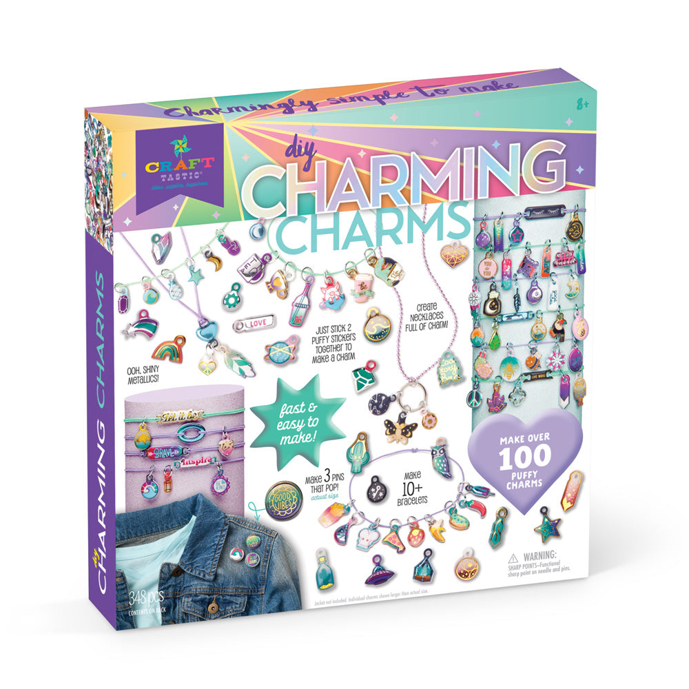 CRAFT-TASTIC® DIY PUFFY CHARMING CHARMS