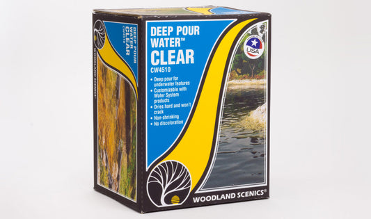 Woodland Scenics Deep Pour Water™ - Clear SKU: CW4510