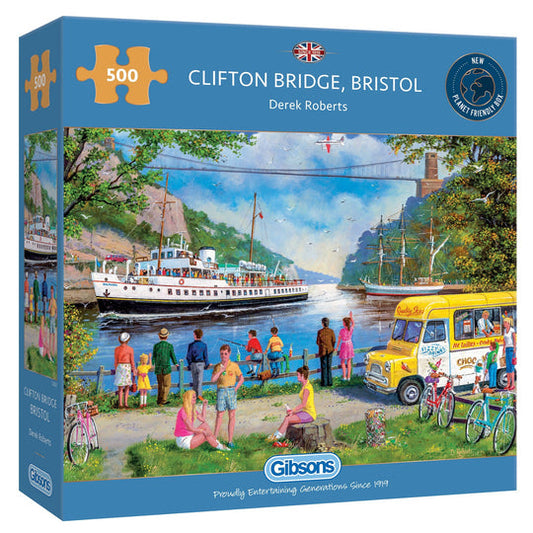 Clifton Bridge, Bristol 500pc Puzzle