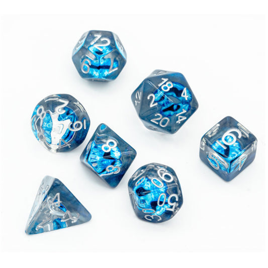 Cyberpunk Eye RPG Dice Set