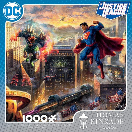 DC COMICS THOMAS KINKADE - SUPERMAN: MAN OF STEEL - 1000 PIECE PUZZLE