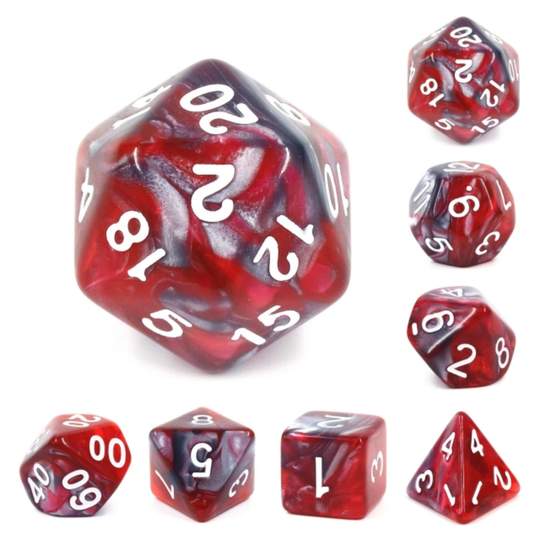 DRAGON'S BLOOD RPG DICE SET