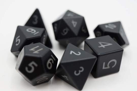 DUNGEON MASTER'S RAVE RPG DICE SET