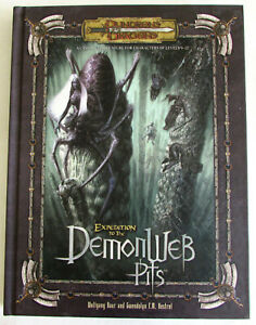 Expedition to the Demonweb Pits Dungeons & Dragons 3.5 HC Campiagn Module