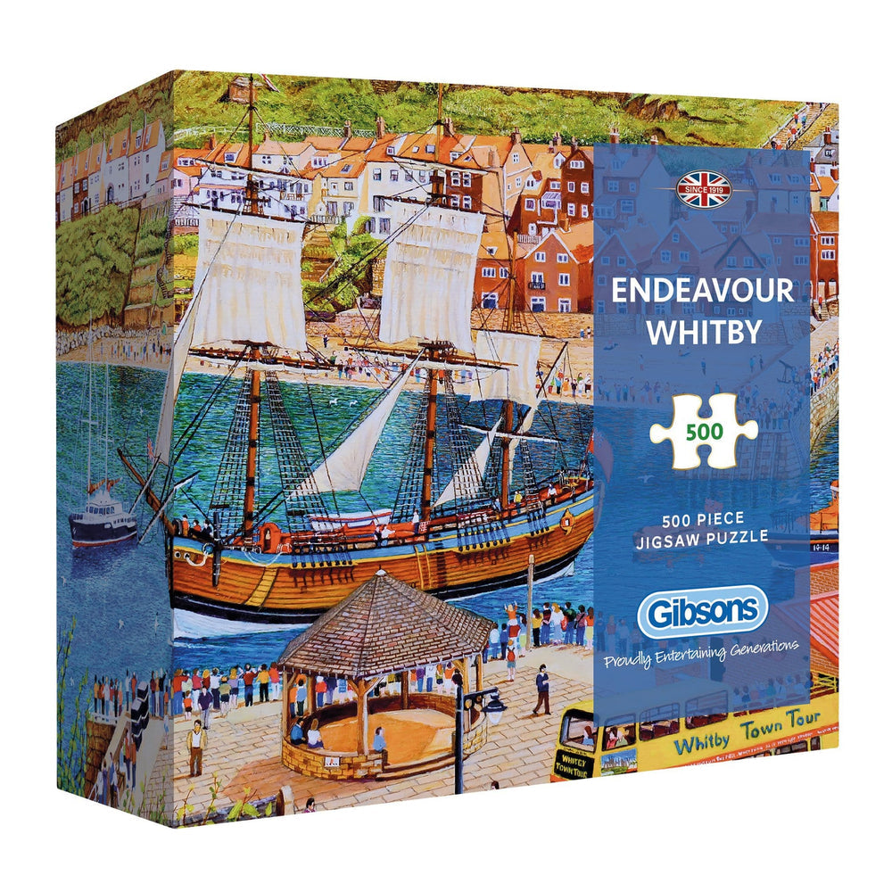 Gibsons Endeavour Whitby 500pc Puzzle