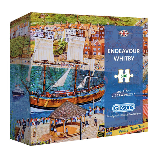 Gibsons Endeavour Whitby 500pc Puzzle