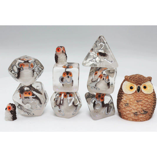 Wise Owl RPG Dice Set