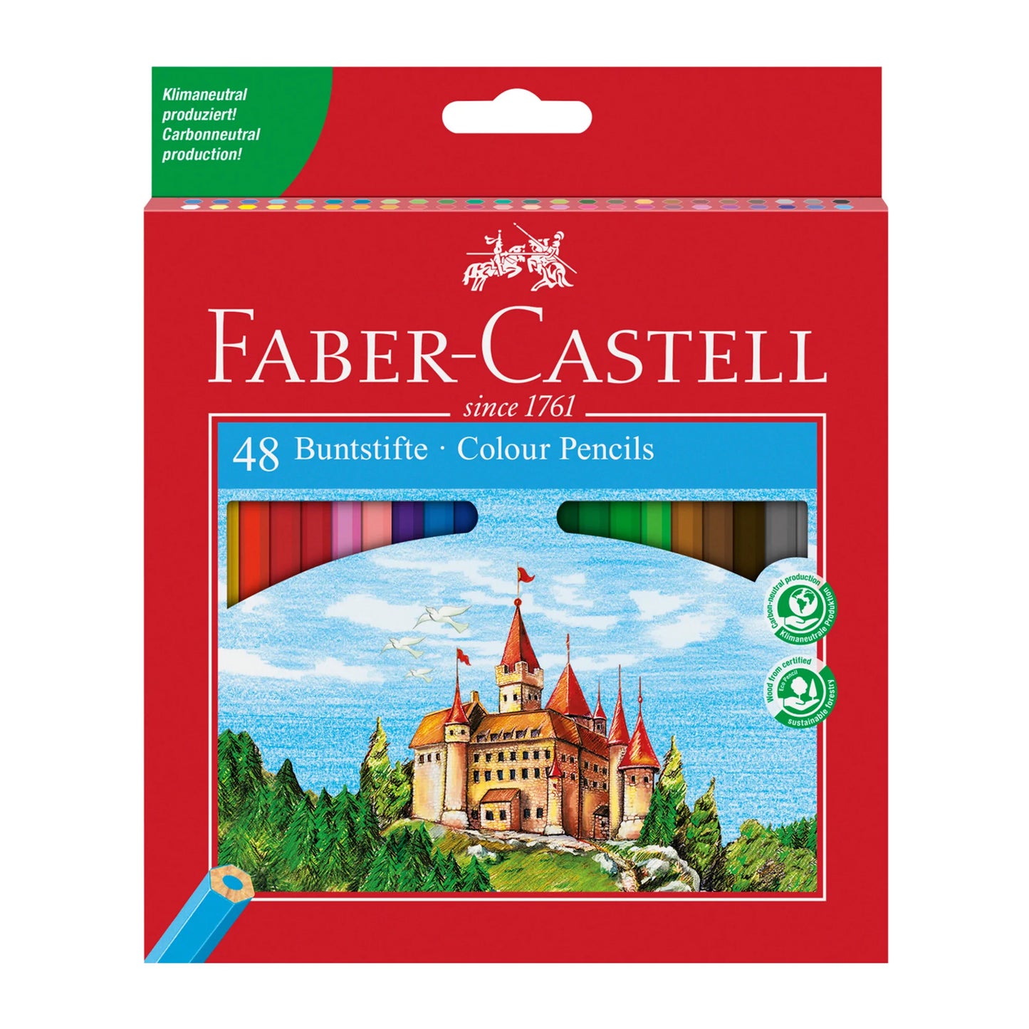 Faber Castell  48-Pack Classic Coloured Pencils