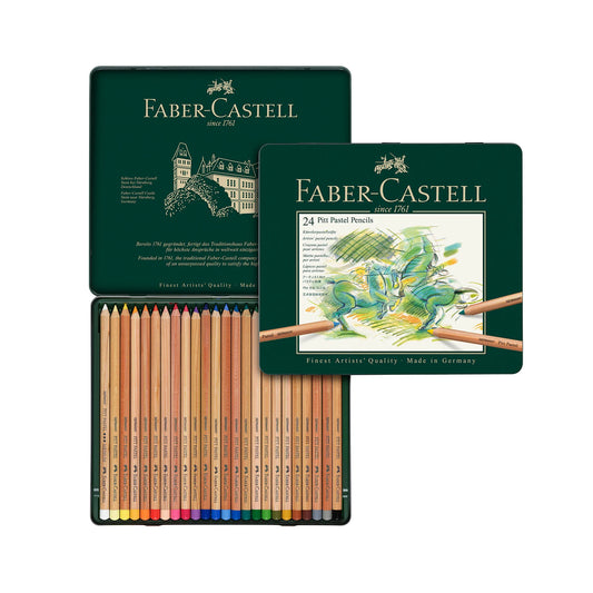 Faber Castell  24-Pack PITT Pastel Pencils