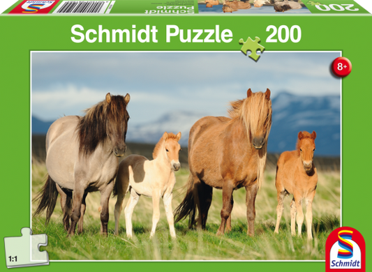 Family of Horses, 200 pcs