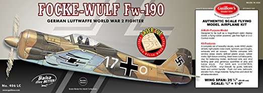 Guillow's Focke-Wulf Fw-190