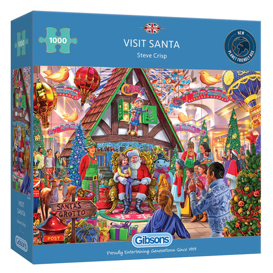 Visit Santa 1000 Piece Puzzle