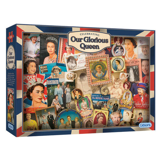 Jubilee Our Glorious Queen 1000 Piece Puzzle