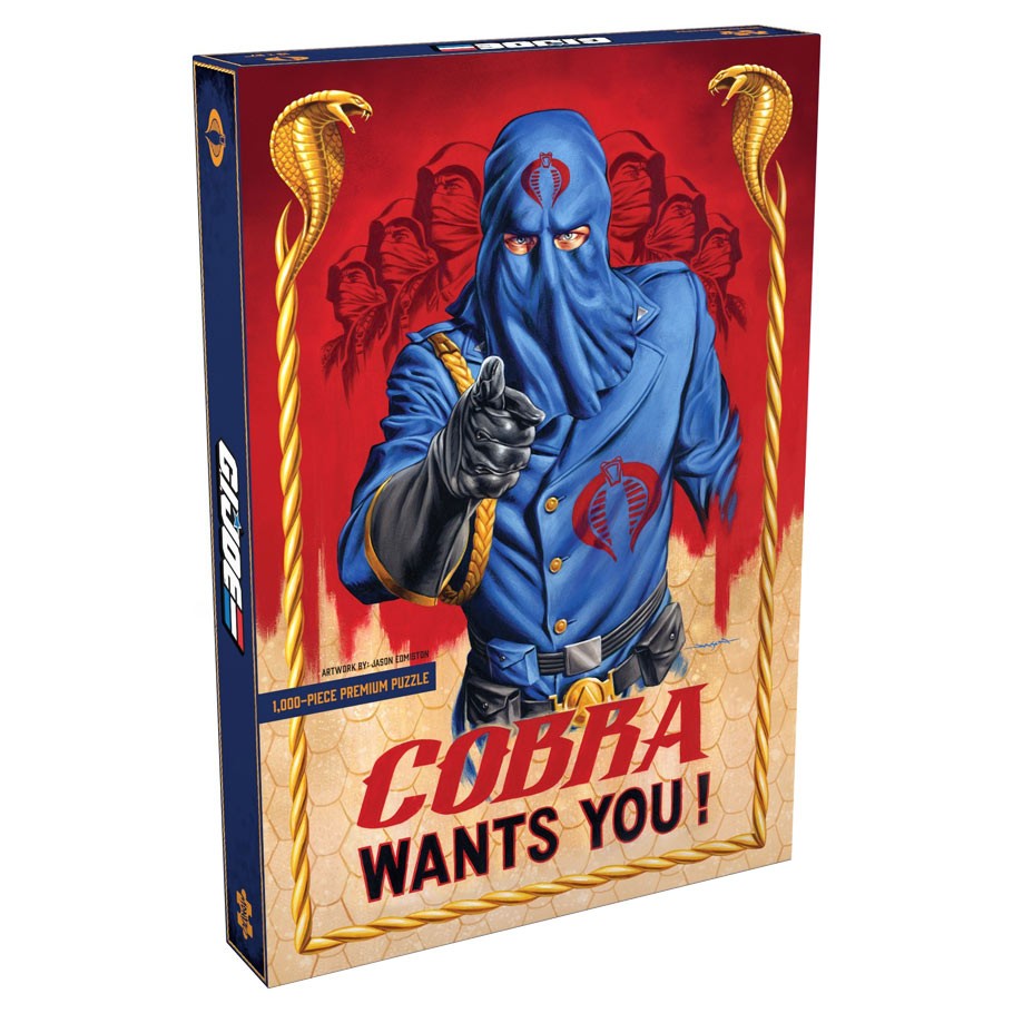 Puzzle: G.I. Joe Cobra Wants You! 1000pc