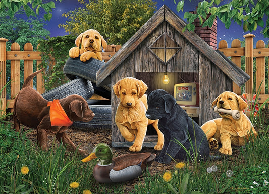 Cobble Hill 1000pc Puzzle In the Doghouse