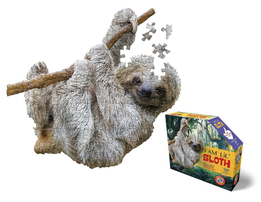 I AM LiL' SLOTH 100pc Shaped Puzzle