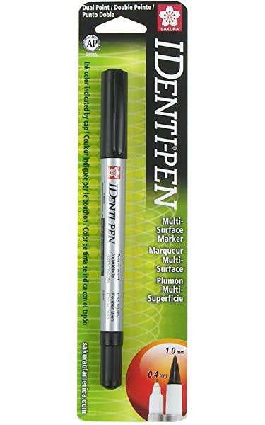 Sakura® Identi-Pen Black Dual Point Multi Surface Marker