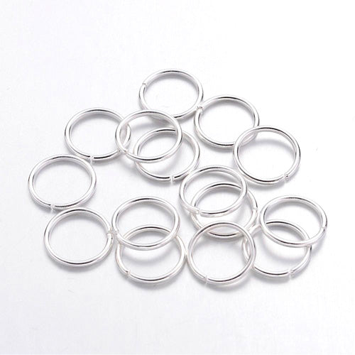 Jump Rings - Silver 10mm - 10 Grams