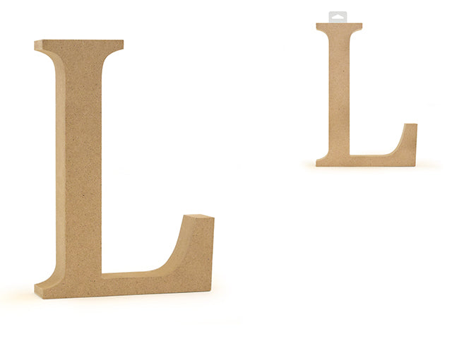 Wood Letters: 5 1/8" MDF Standing