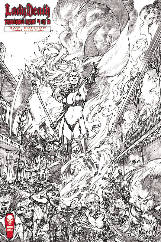 Lady Death: Treacherous Infamy #1 Raw Ed