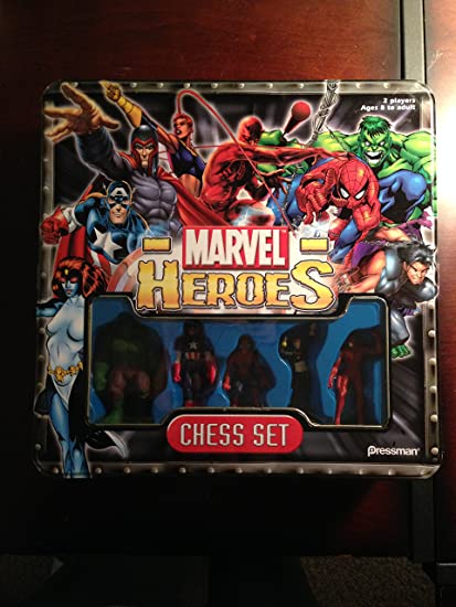 Marvel Heroes Chess Set