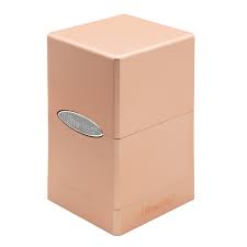 ULTRA PRO: SATIN TOWER DECK BOX: METALLIC ROSE GOLD