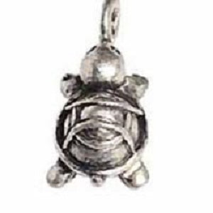 Pendant - Cartoon Turtle Antique Silver LF/NF