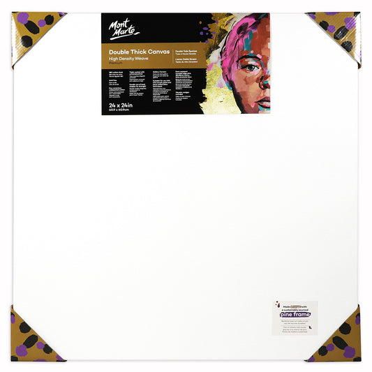 MONT MARTE Double Thick Canvas with Pine Frame 24″ x 24″ (60.9 x 60.9cm)