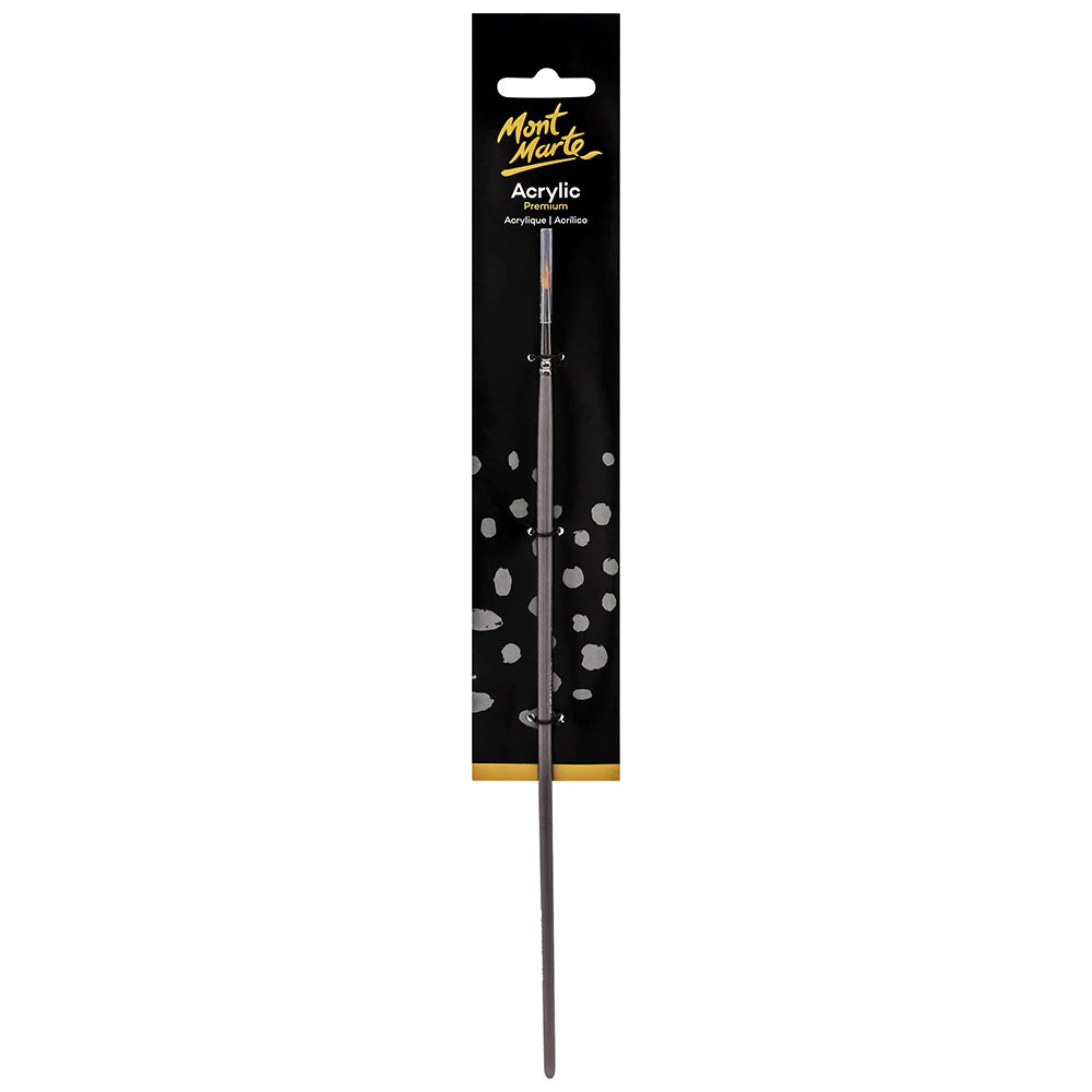 MONT MARTE Artist Brush Taklon - Round 2