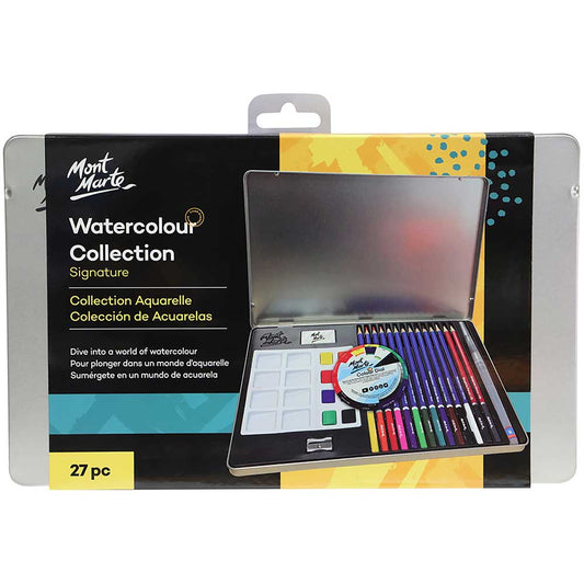 MONT MARTE Watercolour Set 27 pcs