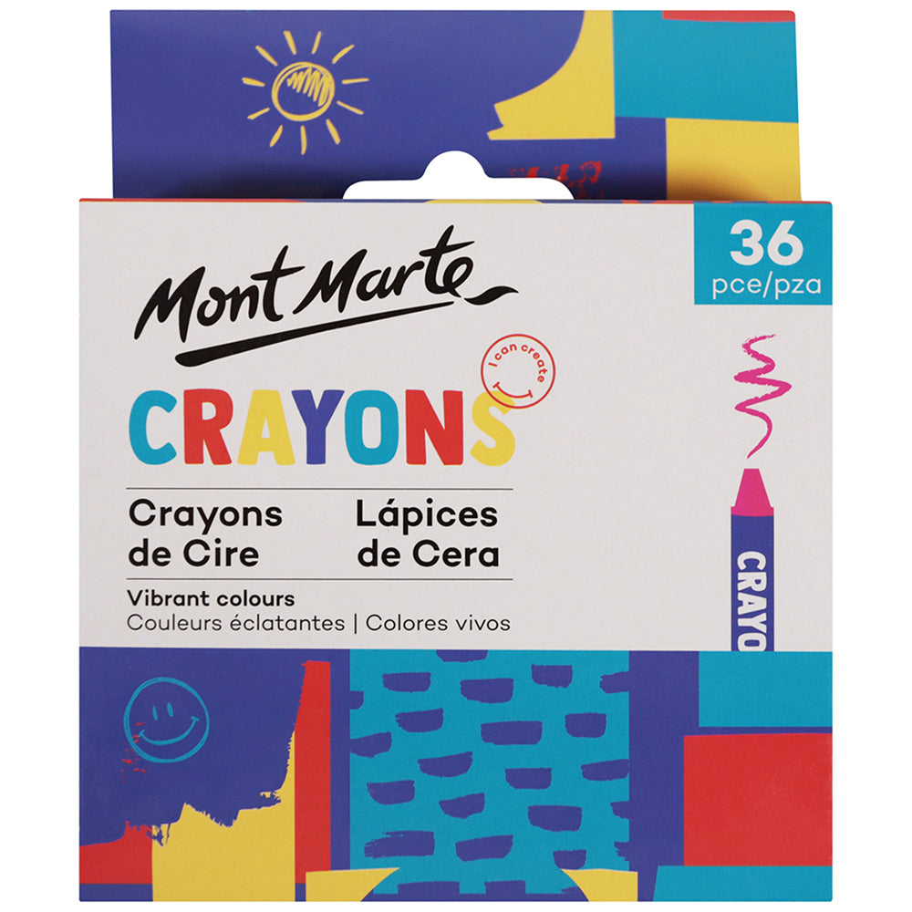 MONT MARTE Crayons - 36pcs