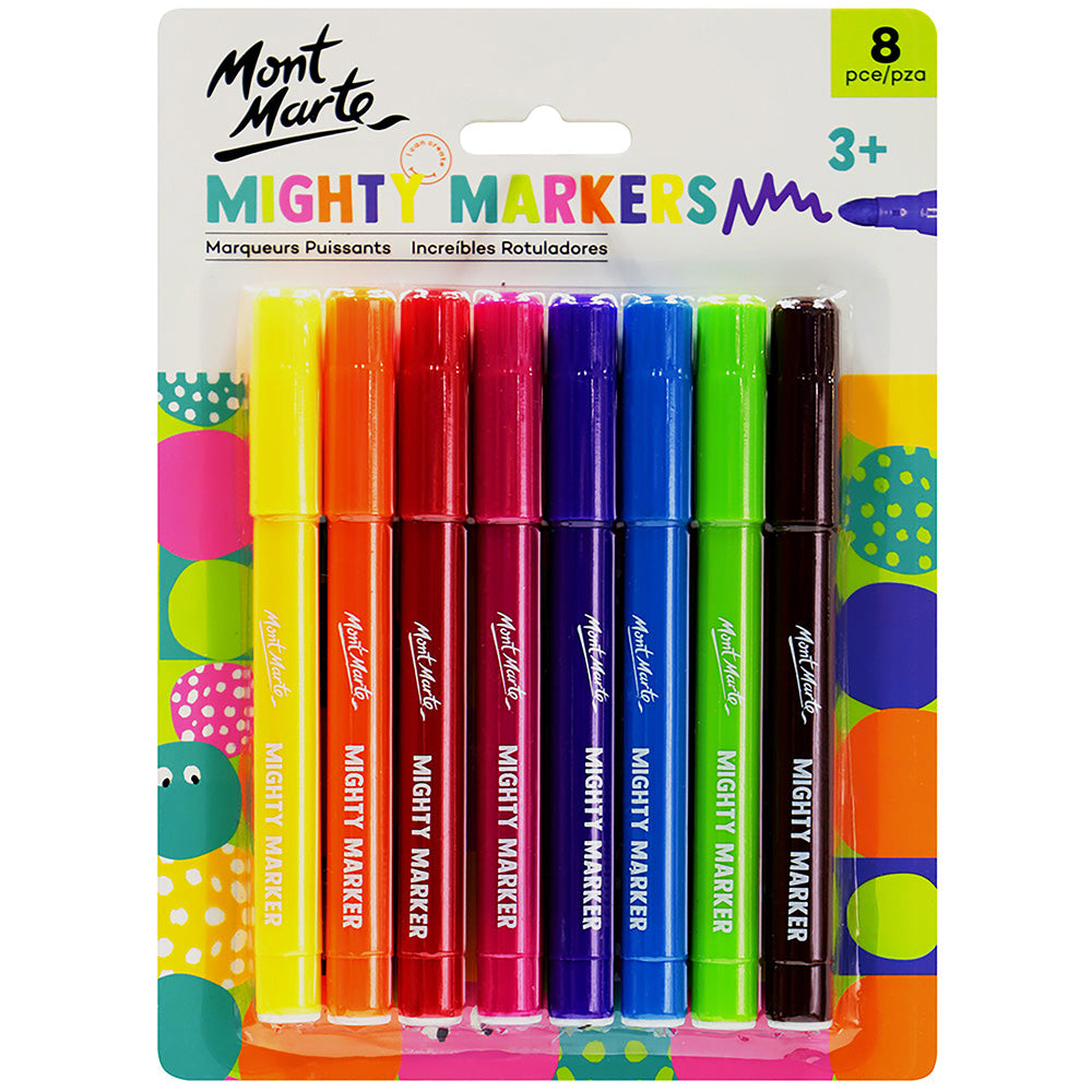 MONT MARTE Mighty Markers - 8pcs