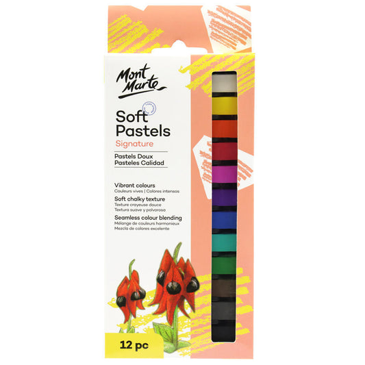 MONT MARTE Soft Pastels - 12pcs