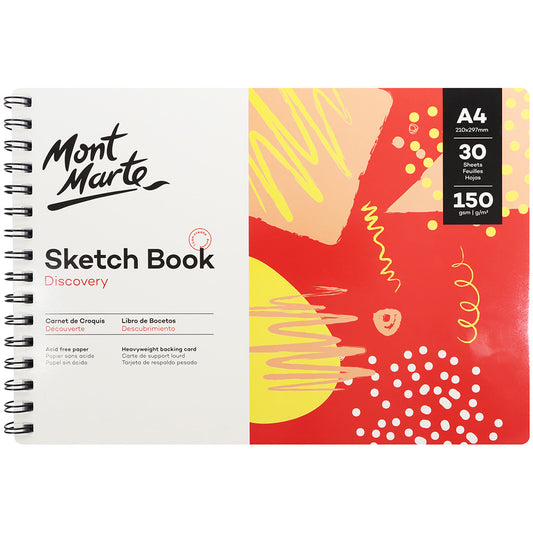 MONT MARTE Sketch Book 150gsm A4 - 30 sheets