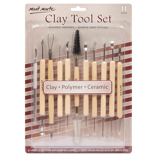 MONT MARTE Clay Tool Set - 11pcs