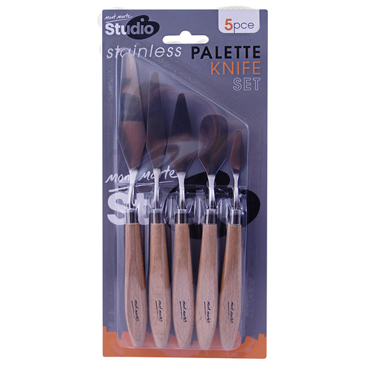 MONT MARTE Studio Palette Knife Set - 5pcs