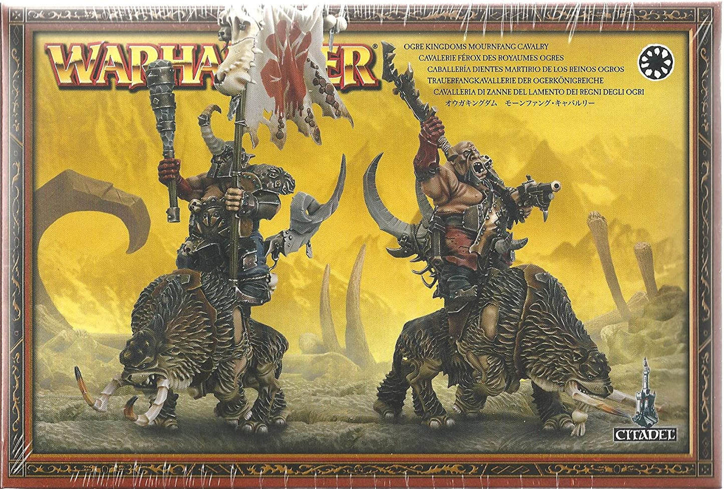 Ogre Kingdoms: Mournfang Cavalry