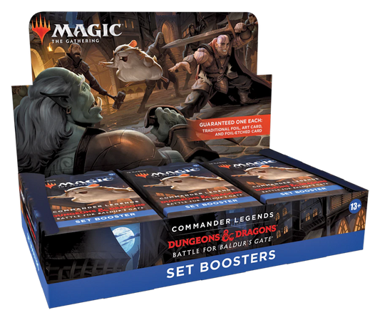 COMMANDER LEGENDS: BATTLE FOR BALDUR'S GATE Set Booster Packs