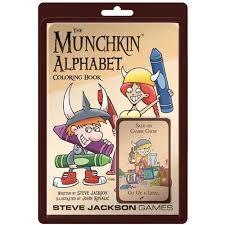 The Munchkin Alphabet Coloring Book