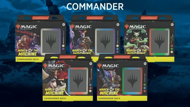MTG MARCH OF THE MACHINE Commander Decks