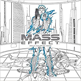 MASS EFFECT ADULT COLORING BOOK
