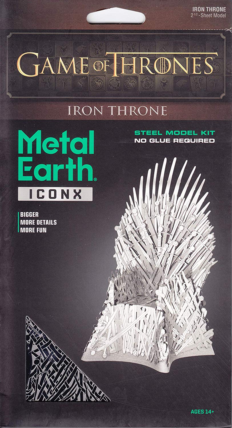 Metal Earth Game of Thrones Iron Throne