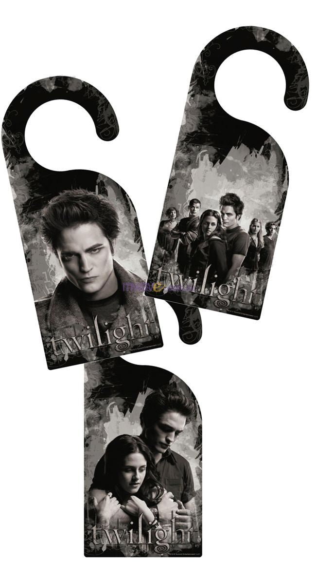 NECA Twilight Set of 3 Doorknob Hangers